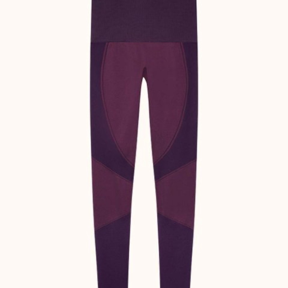 ThirdLove Power Purple Flex Seamless Compression High-Waist Leggings - Picture 5 of 13